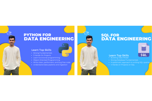 Python + SQL for Data Engineering Combo Pack